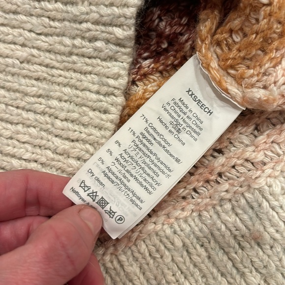 Madewell muted Colorful Striped Women Sweater - Picture 4 of 6